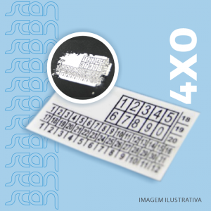 Mini Etiquetas Casca de OVO (Padrão) 2x2 cm Adesivo destrutível casca de ovo 2x2 cm 4X0 cor  meio corte reto 
