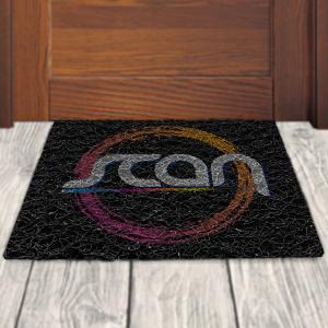 Tapete capacho personalizado Vinílico  4x0 Pintado Espessura 10mm 