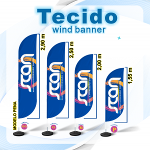 Tecido do Wind Banner